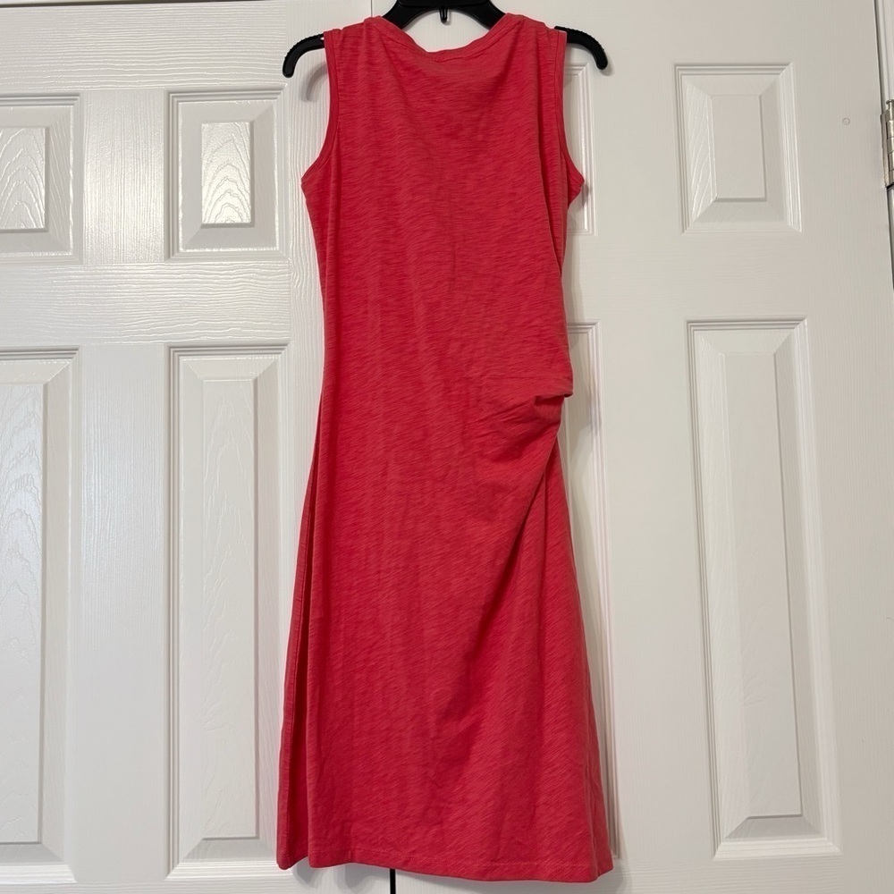 NWT Talbots Side Tie Shift Dress In Coral Women's Size XS - Picture 2 of 7